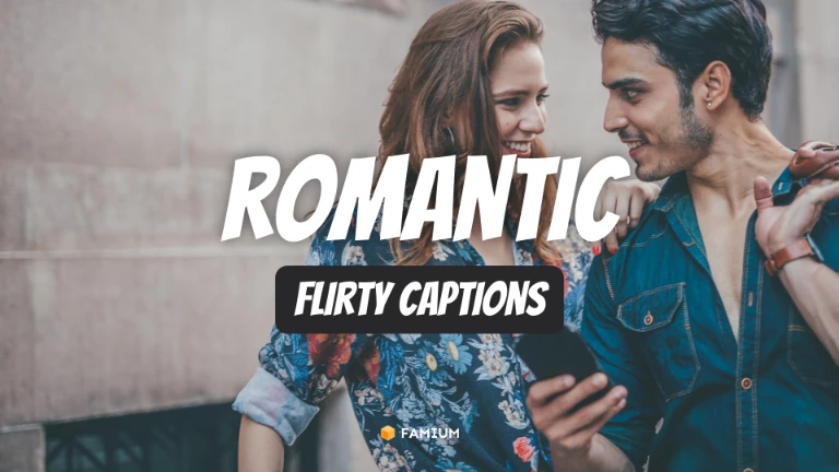 Romantic Flirt Captions for Instagram